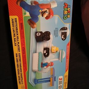 Super Mario Bros Switchback Hill Playset Toys Set Jakks - New